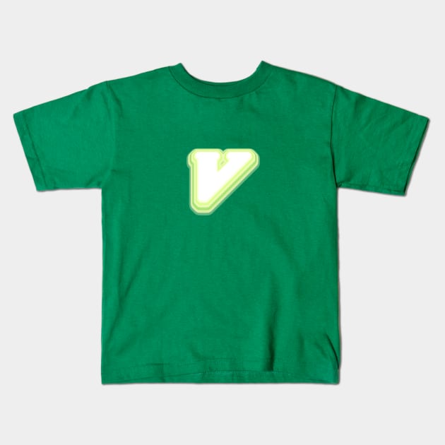 Vim Retro Kids T-Shirt by astrellonart